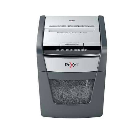 REXEL Destructora Optimum Auto+ 50X EU autoalimentacion negro