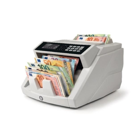 SAFESCAN Contadora totalizadora de billetes 2465-S 31,5x26,1x19,5cm gris