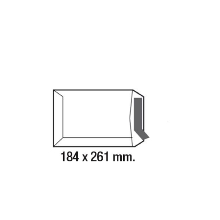SAM C.250 bolsas 184x261mm offset blanco