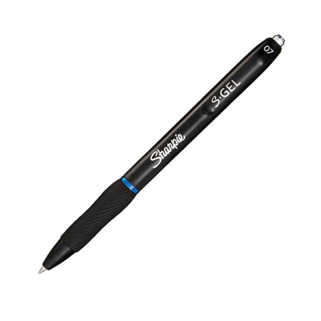 SHARPIE boligrafo retractil S-Gel tinta gel 0,7mm azul