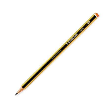 STAEDTLER Lapiz grafito Noris hexagonal 2B n.0