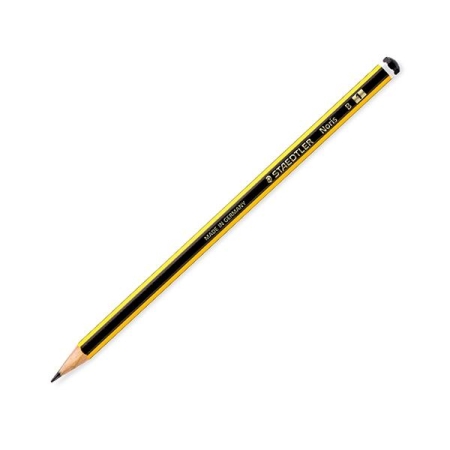 STAEDTLER Lapiz grafito Noris hexagonal B n.1