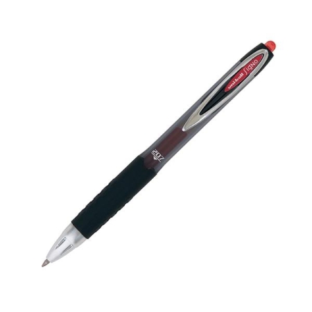 UNI-BALL Roller retractil Signo 207 - Punta 0,7 mm - Color rojo