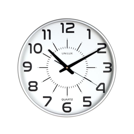 UNILUX Reloj Maxi Pop diam.37,5cm gris metalizado