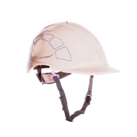 Total LP Casco de proteccion - ABS - Color blanco
