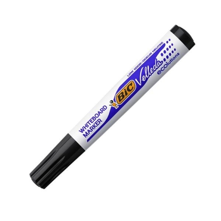 VELLEDA Marcador pizarra Bic 1701 punta conica trazo 1,3mm negro