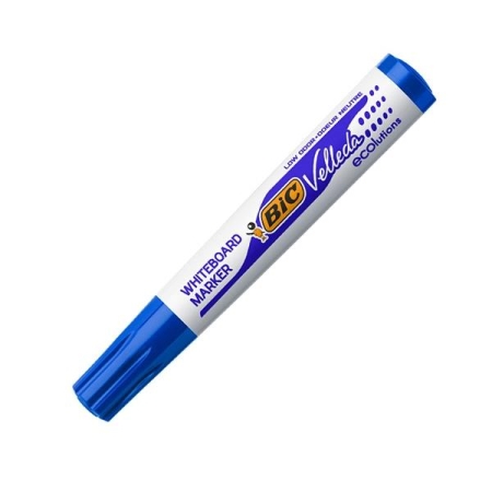 VELLEDA Marcador pizarra Bic 1701 punta conica trazo 1,3mm azul