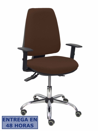 PIQUERAS Y CRESPO Silla Elche S 24 horas bali marron oscuro