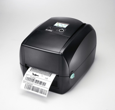 GODEX Impresora de Etiquetas RT700i PRO Transferencia Termica y Directa 177mm/seg, 203 DPI, 512MB/16GB, 2 USB HOST, LCD COLOR, ETHERNET