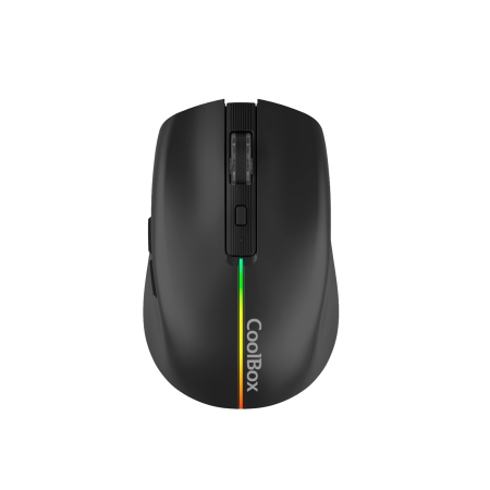 COOLBOX Raton Inalambrico Gaming W01 Negro