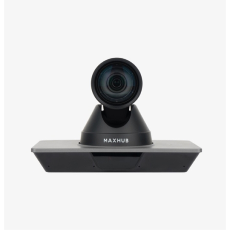 MAXHUB Camara UC P25 4K resolution, 12x optical zoom, 16x digital zoom, ± 170° pan ± 30 tilt , HDMI/USB/IP Stream out, RS232 in & Out