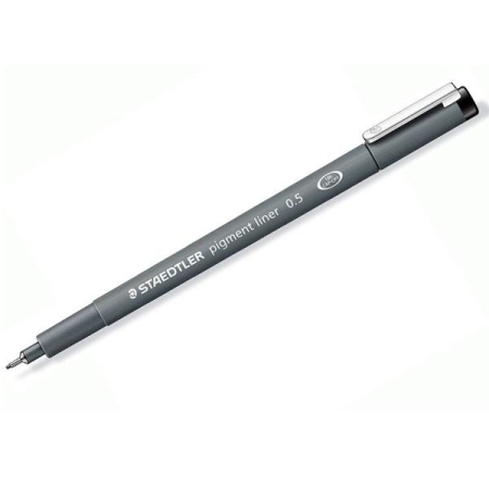 STAEDTLER Rotulador calibrado Pigment Liner 308 trazo 0,3mm negro