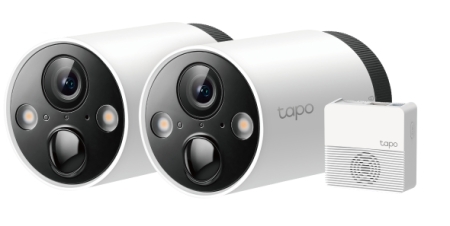 TP-LINK TAPO C420S2 SMART WIRE-FREE SECURITY CAMERA, 2 CAMERA SYSTEM,