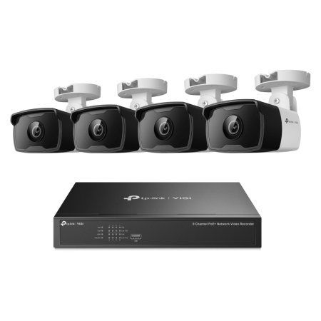TP-LINK VIGI 3MP Bullet IPC + 08 Channel PoE+ NVR KIT